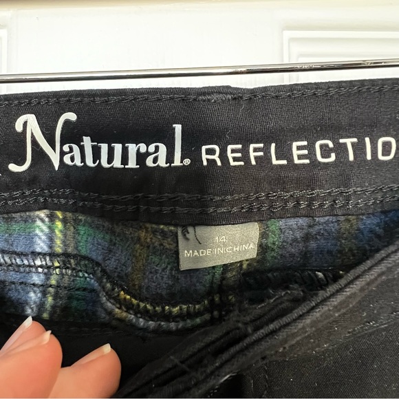 Natural Reflections Comfort Stretch Fleece Lined Pants - Picture 4 of 11